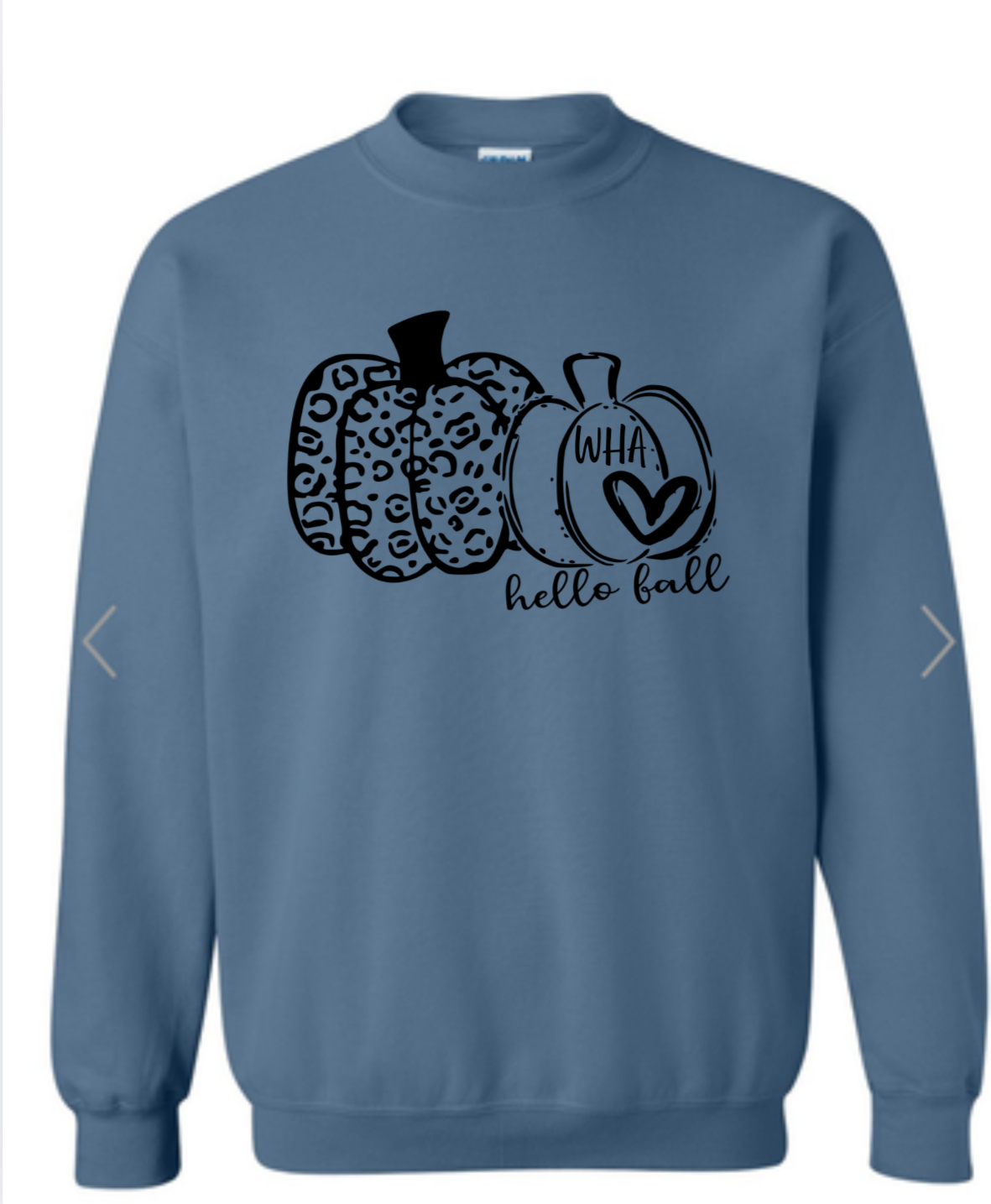 WHA Fall Shirt- BLUE