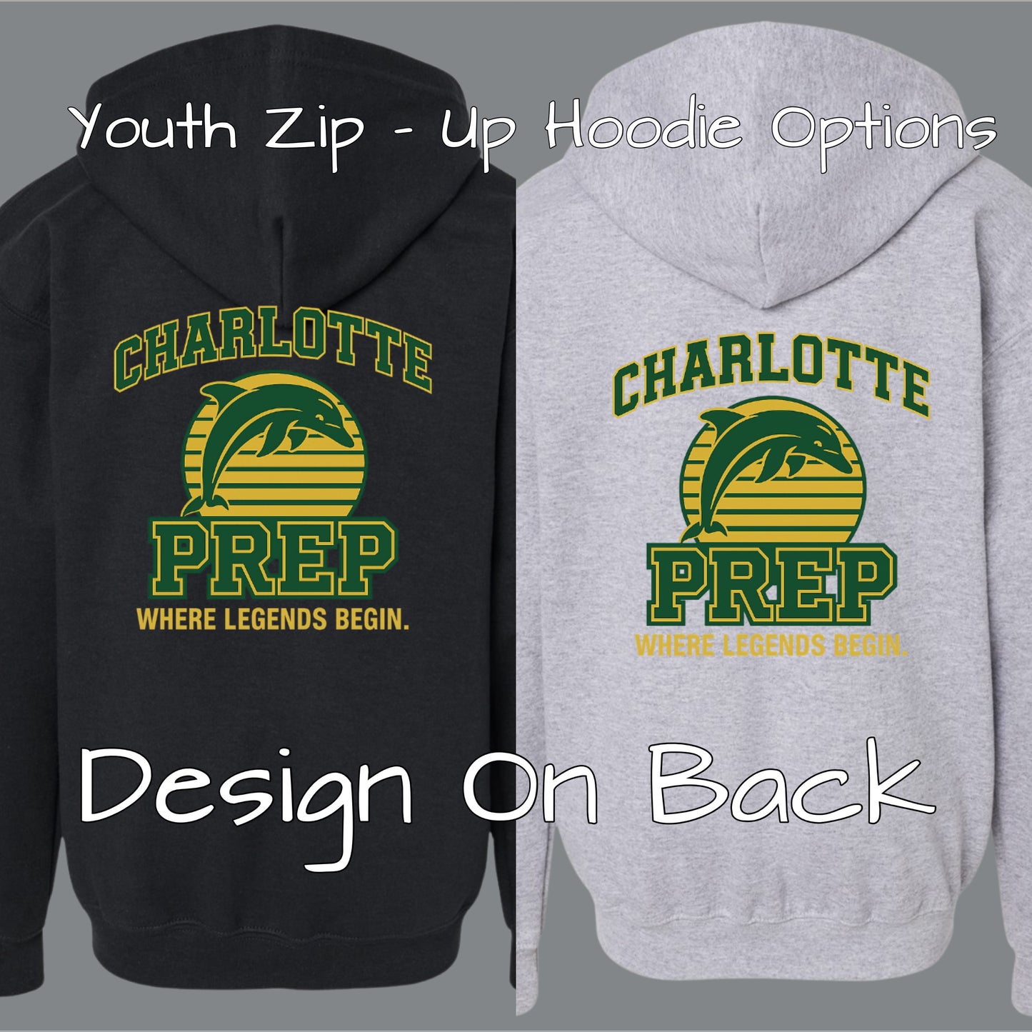 YOUTH Spirit Zip-Up Hoodie