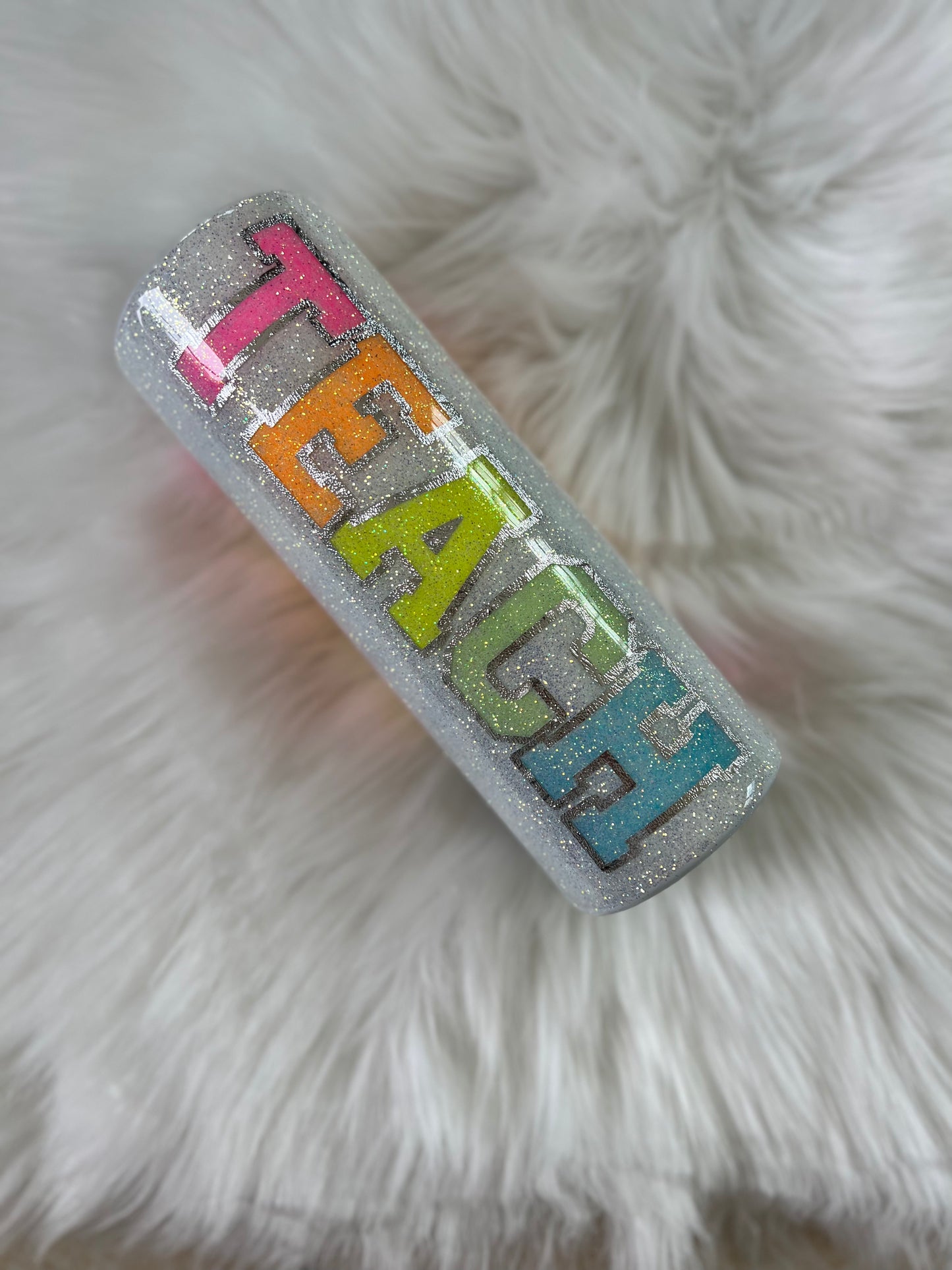 Teach Pencil Tumbler