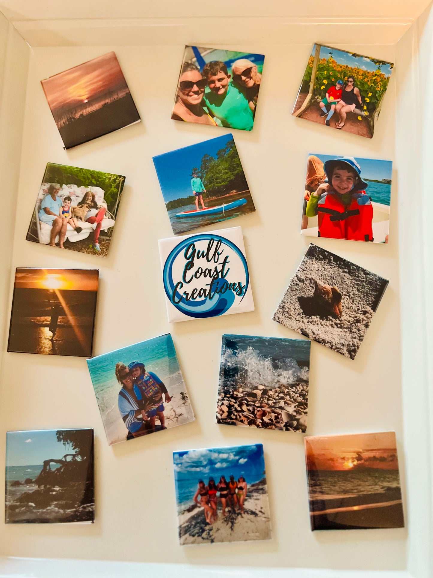 BULK ORDER  2x2 Magnets (Business Logos & QR codes)