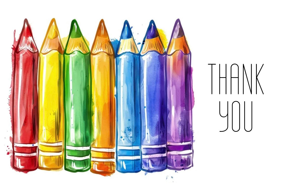 Personalized Thank you Notecards (Teacher)