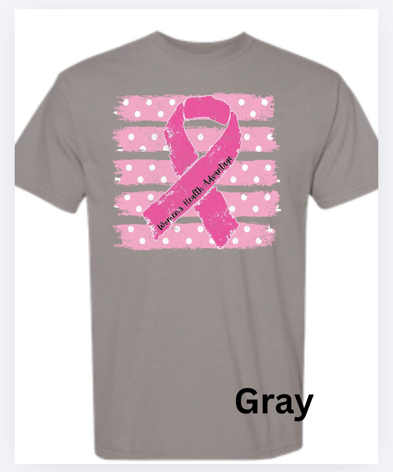 2026 WHA October Shirt - Ribbon Gray