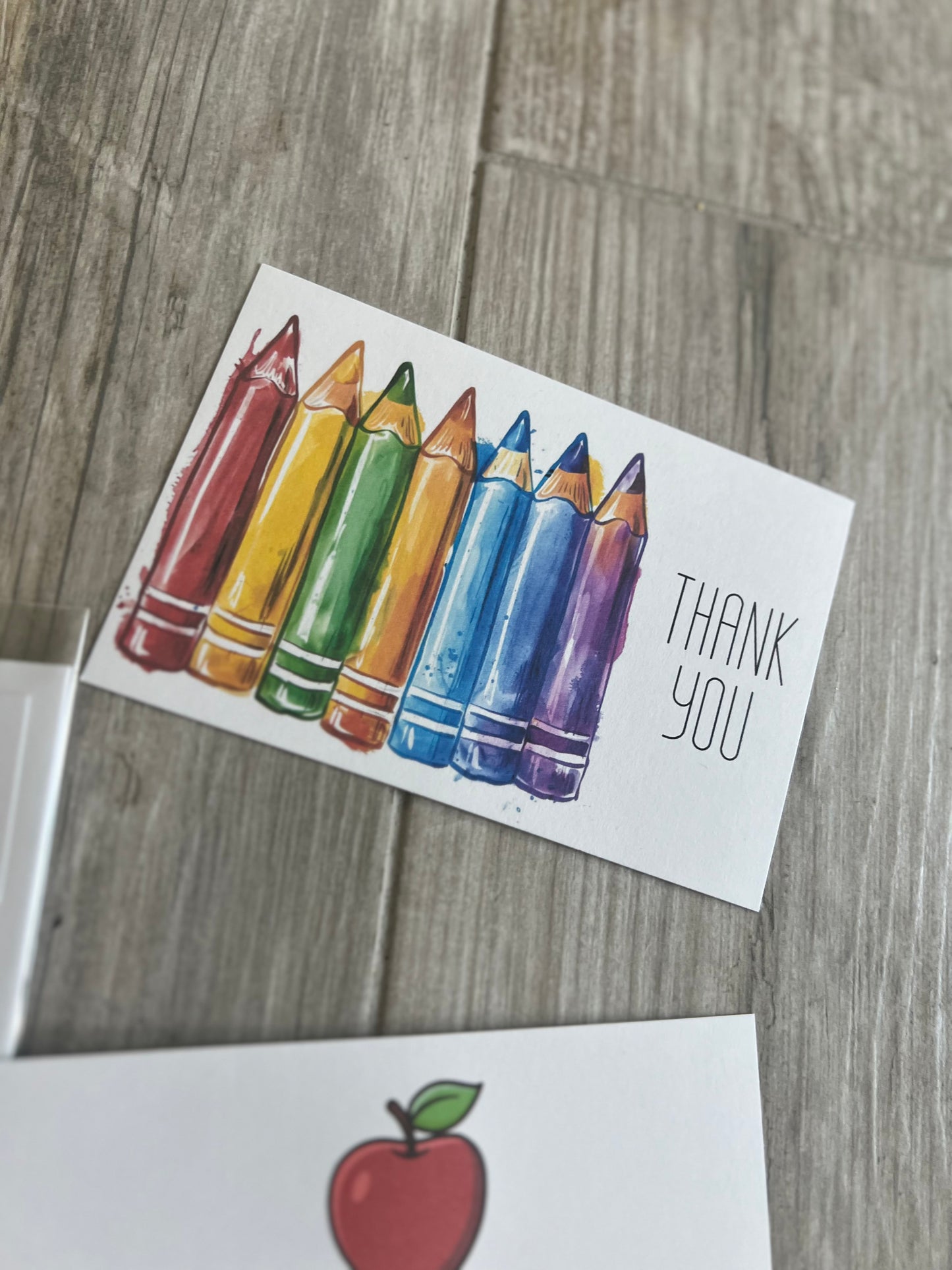 Personalized Thank you Notecards (Teacher)
