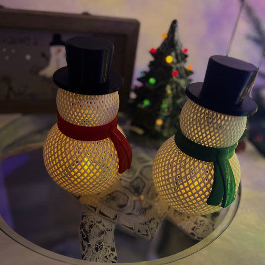 Snowman TeaLight Holder